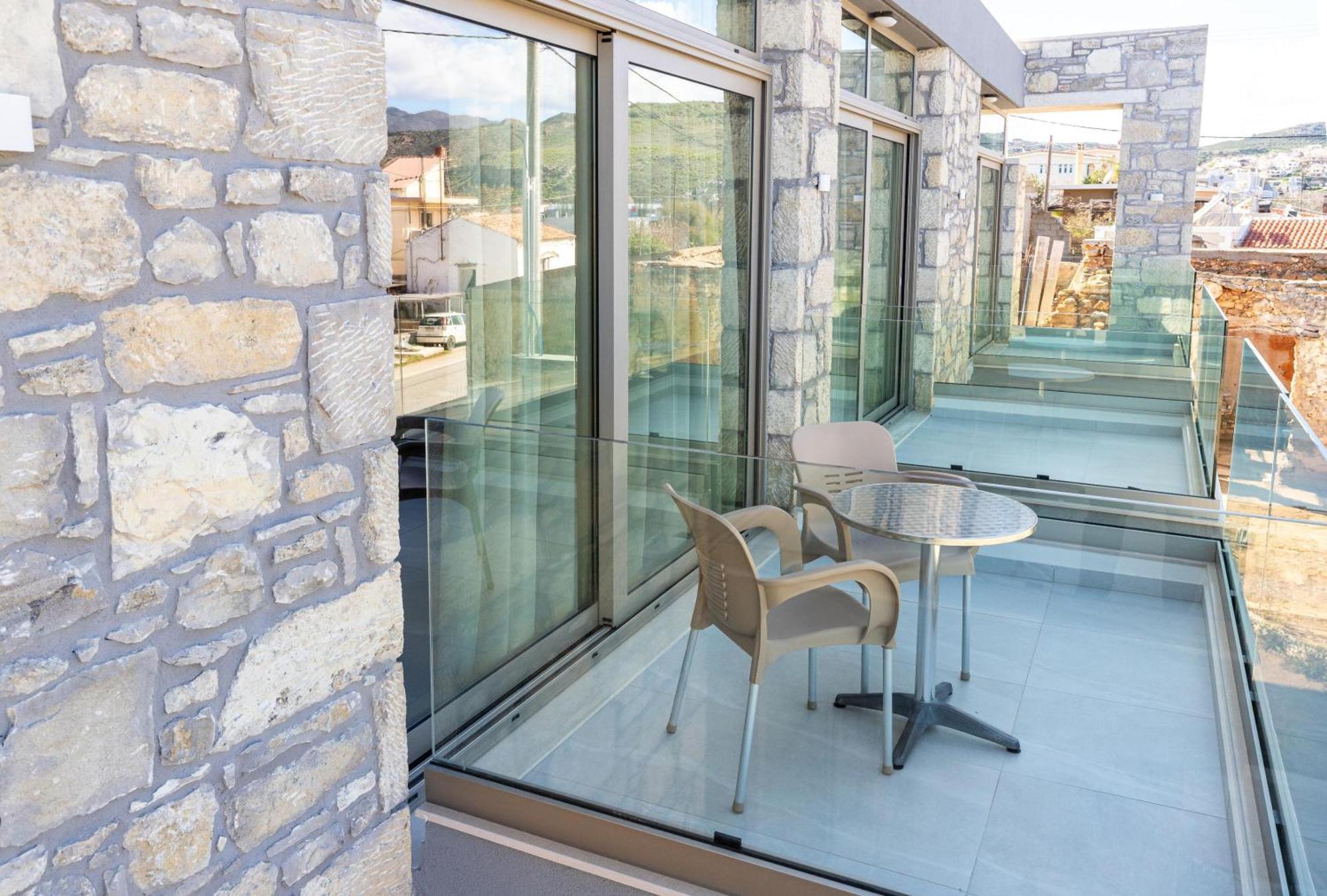 Achatis Apartments With Sea View Колимварион Экстерьер фото