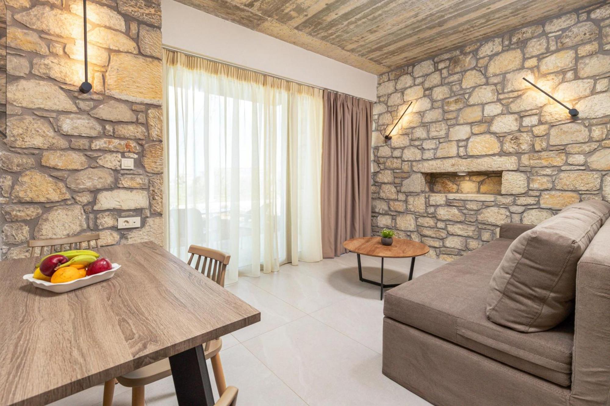 Achatis Apartments With Sea View Колимварион Экстерьер фото
