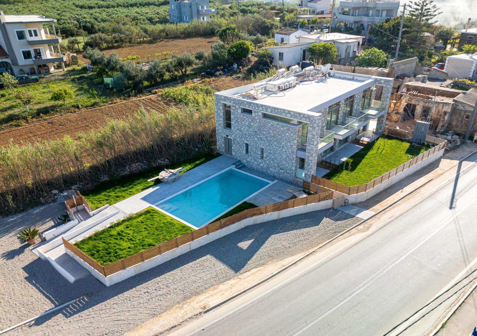 Achatis Apartments With Sea View Колимварион Экстерьер фото