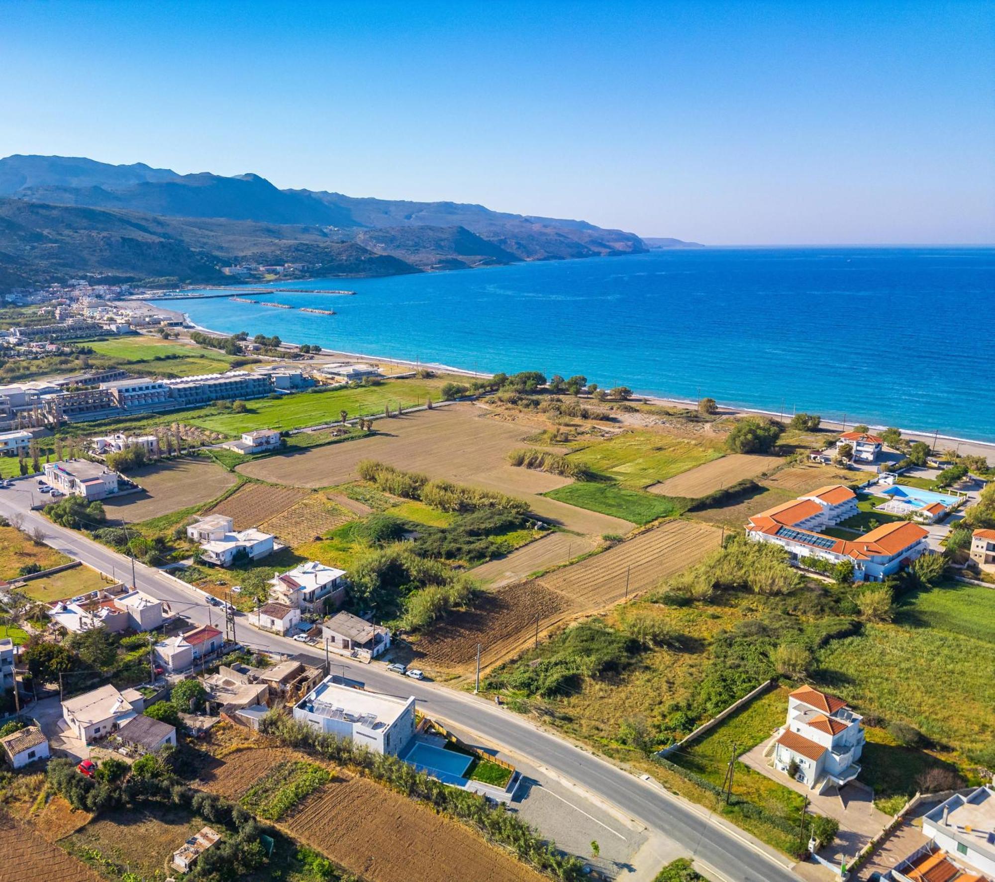 Achatis Apartments With Sea View Колимварион Экстерьер фото
