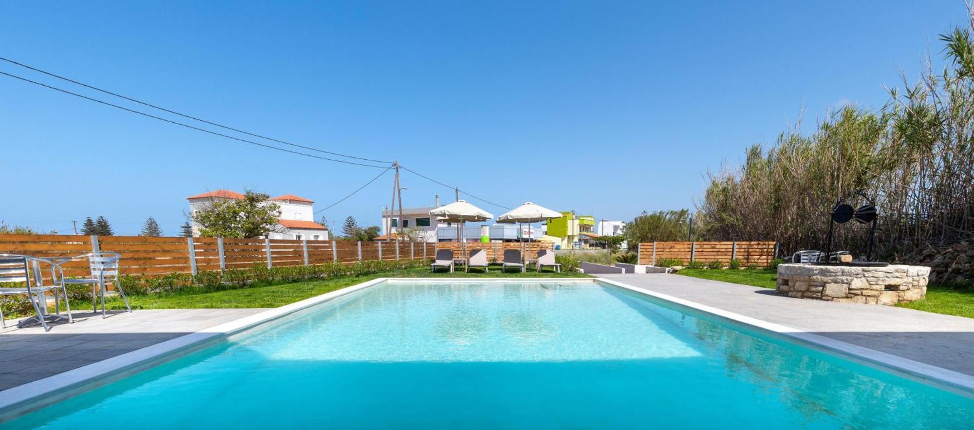 Achatis Apartments With Sea View Колимварион Экстерьер фото