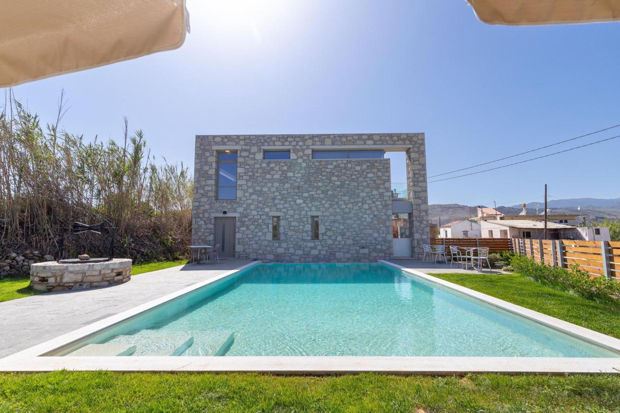 Achatis Apartments With Sea View Колимварион Экстерьер фото