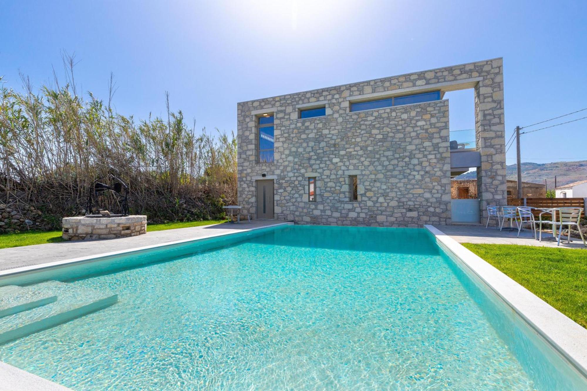 Achatis Apartments With Sea View Колимварион Экстерьер фото
