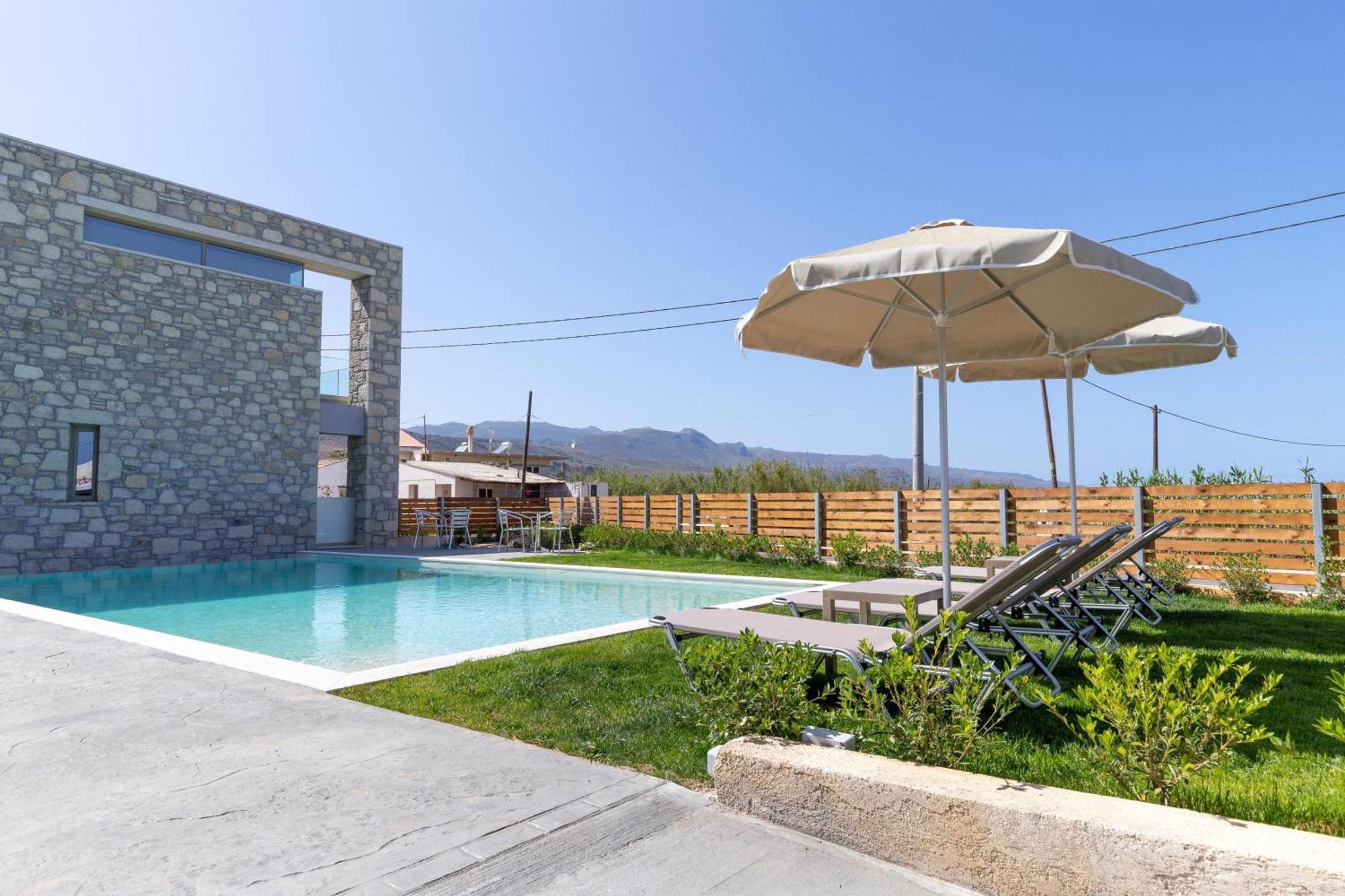 Achatis Apartments With Sea View Колимварион Экстерьер фото