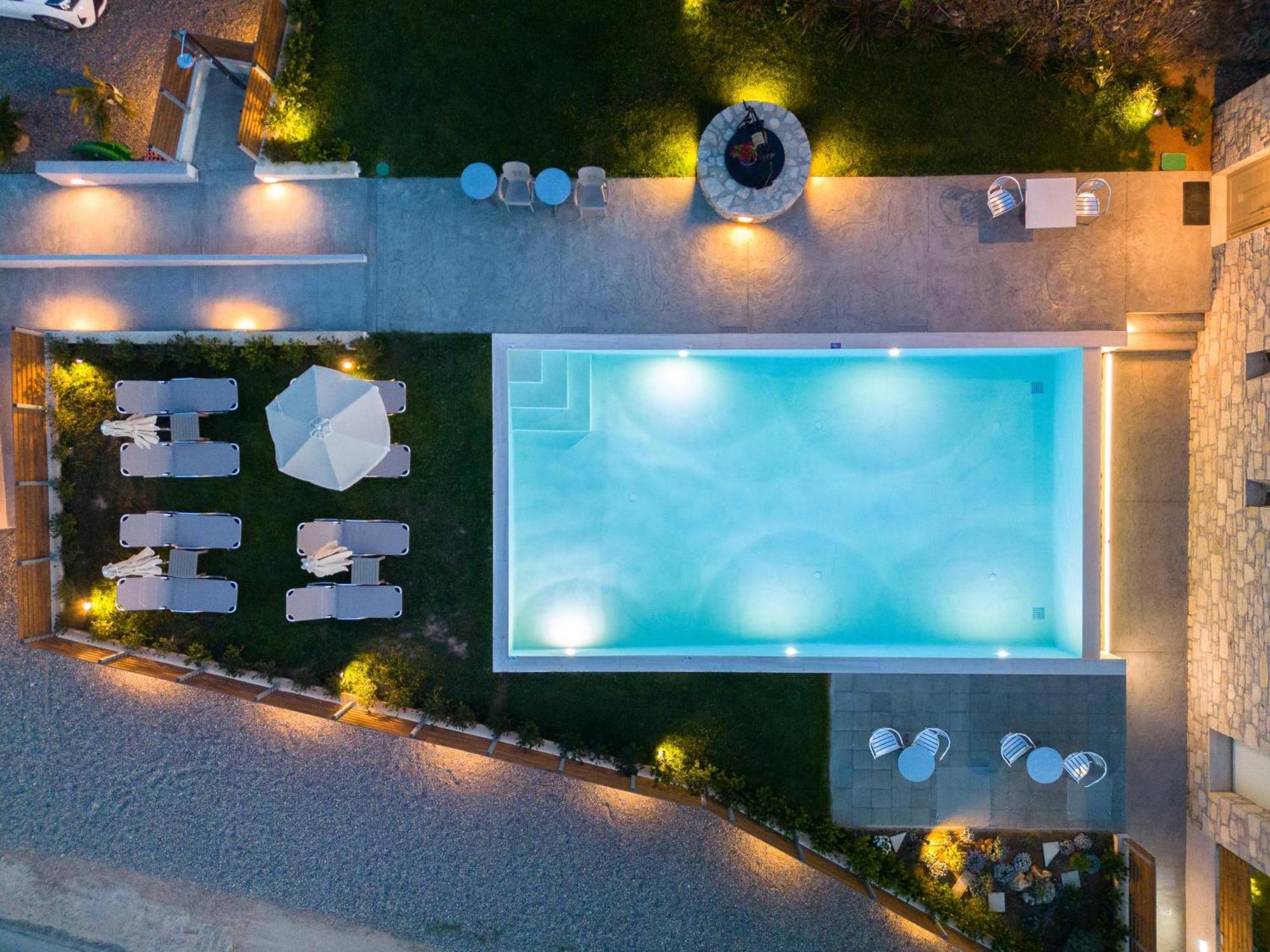 Achatis Apartments With Sea View Колимварион Экстерьер фото
