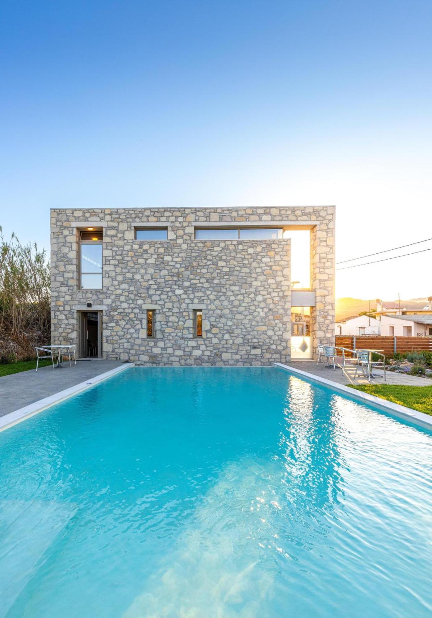 Achatis Apartments With Sea View Колимварион Экстерьер фото