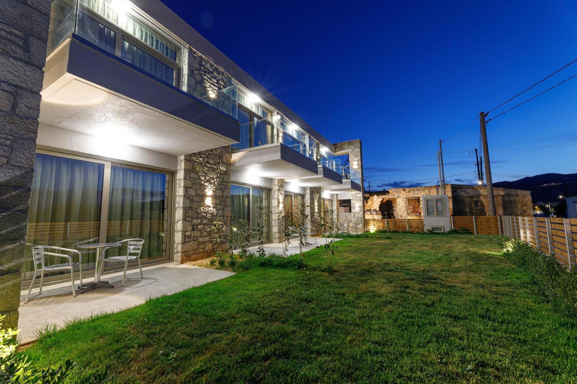 Achatis Apartments With Sea View Колимварион Экстерьер фото